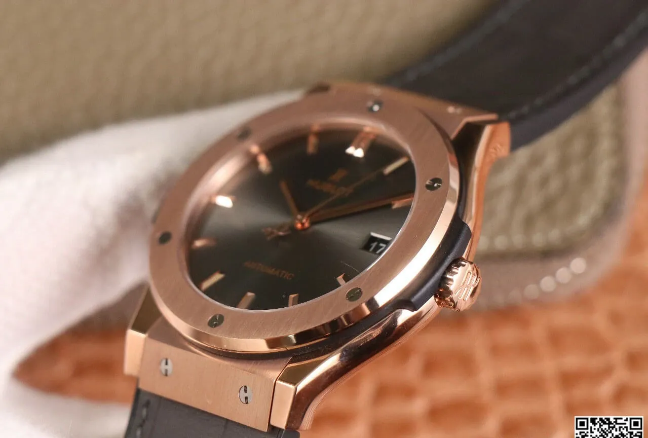 Hublot Classic Fusion 511.OX.7081.LR WWF Factory 1:1 Best Edition Replica Watch Gray Strap